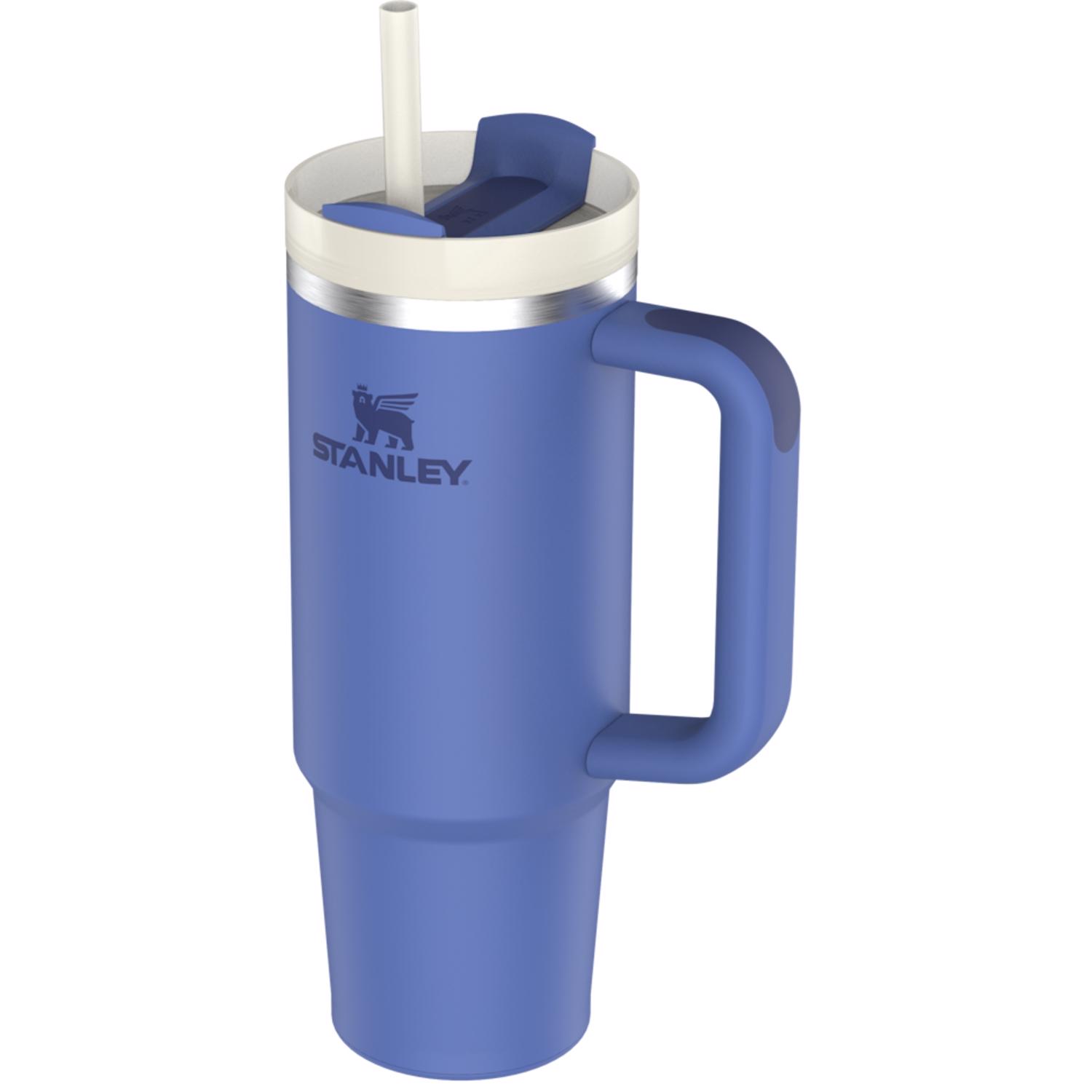 Stanley The Quencher H2.0 30 Oz Double-Wall Iris BPA Free Insulated Straw Tumbler