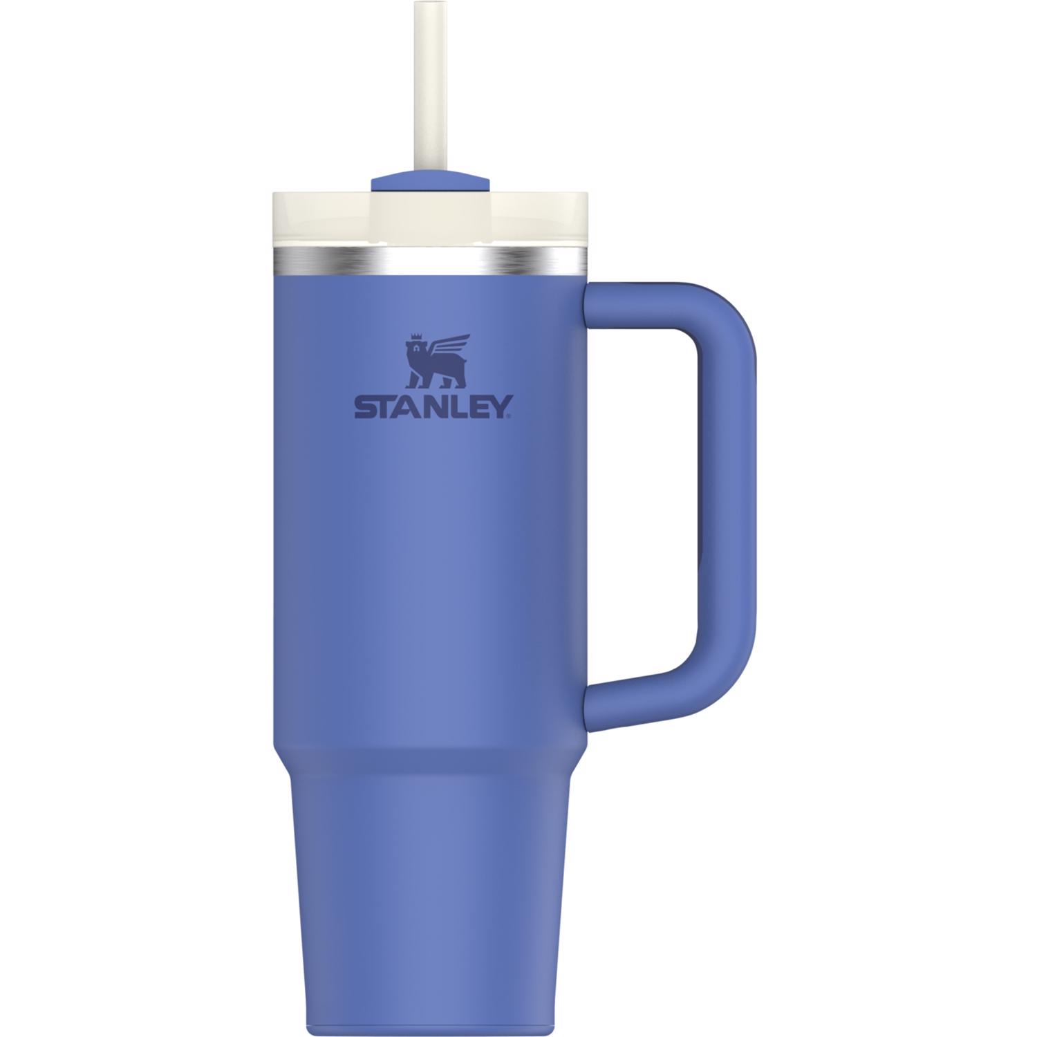 Stanley The Quencher H2.0 30 Oz Double-Wall Iris BPA Free Insulated Straw Tumbler