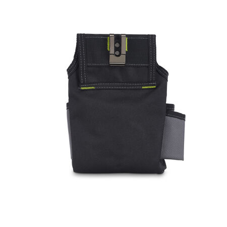 AWP Mini Electrician Tool Pouch, Metal Belt Clip, Tunnel Loop, Water-Resistant