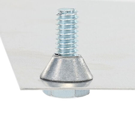 Hillman Breakaway Security Nuts Zinc (3/8 in.-16) - 10 pc