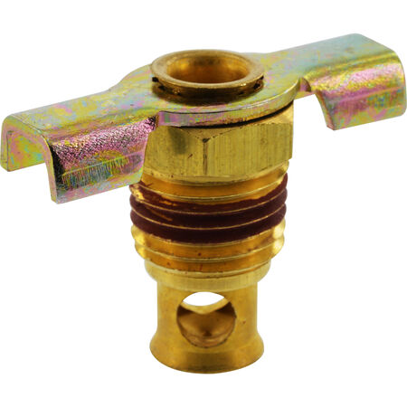 Hillman Back Seating-Type Brass Drain Cock (1/8 in. Male Pipe Thread x 7/16 in. Hex)