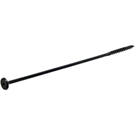 Power Pro Black Lumber-Tite Structural Screws (1/4 in. x 8 in.) - 40 pc