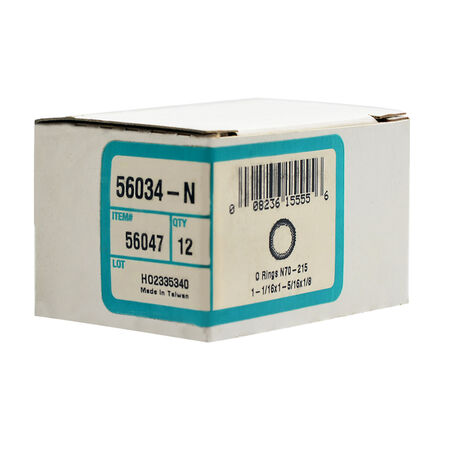 Hillman Nitrile O-Rings (1-1/16 in. x 1-5/16 in. x 1/8 in.) - 12 pc
