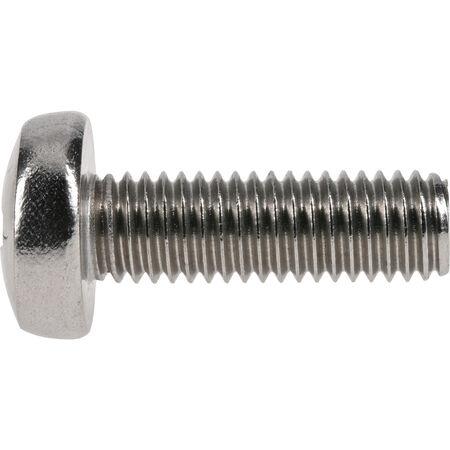 Hillman Stainless Phillips Pan Metric Machine Screws (M8-1.25 x 25mm)