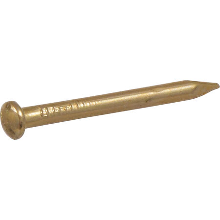Hillman Brass Plated Escutcheon Pins (5/8 in. x 18GA) - 1.5 oz.