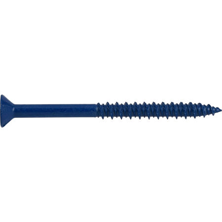 Power Pro Blue Flat-Head Concrete Screw Anchor (1/4 in. x 3-1/4 in.) - 100 pc