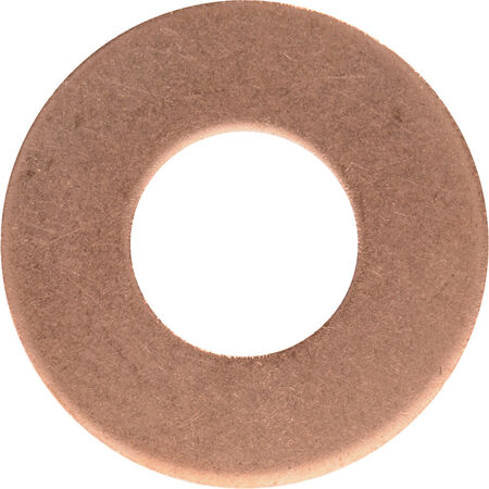 Hillman Copper Flat Washers (#10) - 65 pc