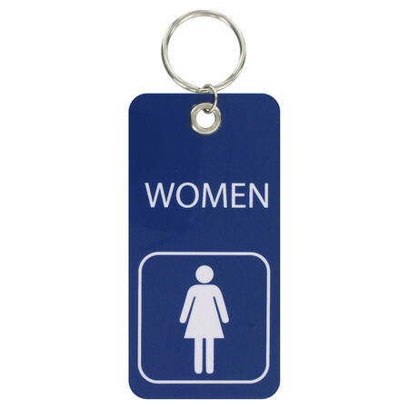 Hillman Women's Bathroom Key Chains