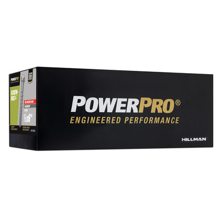 Hillman Galvanized Screw-Bolt+ Anchor (1/2 in. x 6 in.) - 10 pc