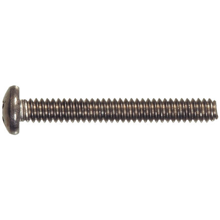 Hillman Stainless Phillips Pan Metric Machine Screws (M5-0.80 x 25mm) - 10 pc