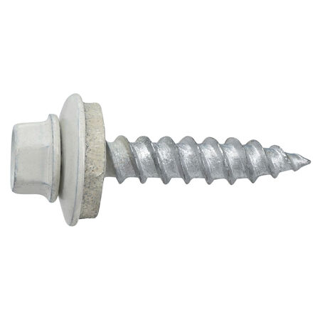 Hillman White Painted Self-Piercing Sheeter (#10 x 1-1/2 in.)