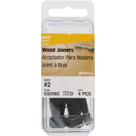 Hillman Bright Wood Joiners (#2) - 4 pc