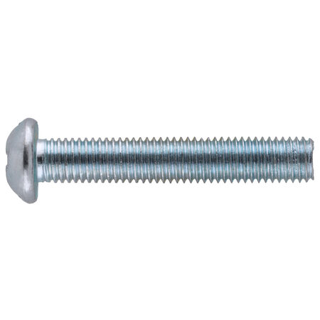 Hillman Combo Round-Head Zinc Machine Screws (#12-24 x 1 in.) - 30 pc