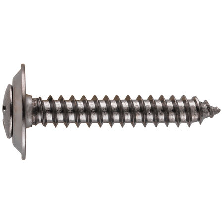 Hillman Phillips Oval Chrome Trim Screws (#8 x 2 in.) - 15 pc