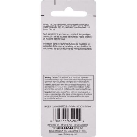 Anchor Wire Upholstery Twist Pins - 16 pc