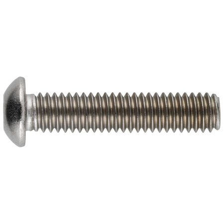 Hillman Stainless Metric Button-Head Cap Screws (M5-0.80 x 16mm) - 10 pc