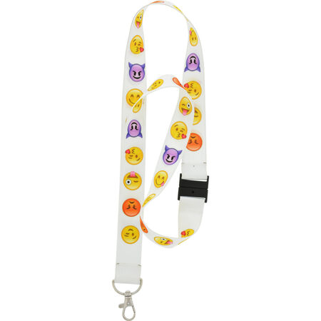 Hillman Emoji Lanyard with Breakaway