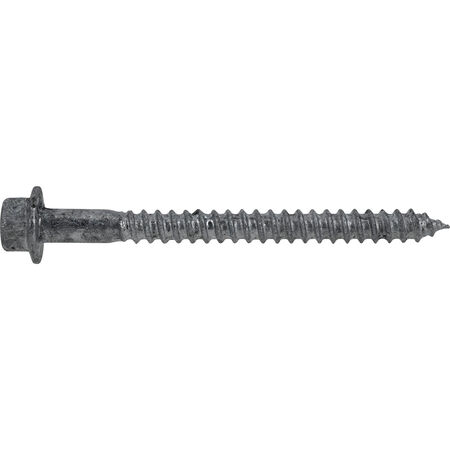 Hillman Galvanized Flange Head Hex Lag Screws (1/4 in.-20 x 3 in.) - 10 pc