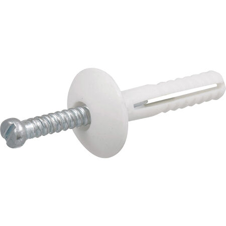 Hillman Truss-Head Nylon Anchor (3/16 in. x 1 in.) - 4 pc