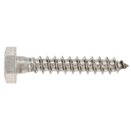 Hillman Stainless Steel Hex Lag Screw 1/4 in. x 1-1/2 in.