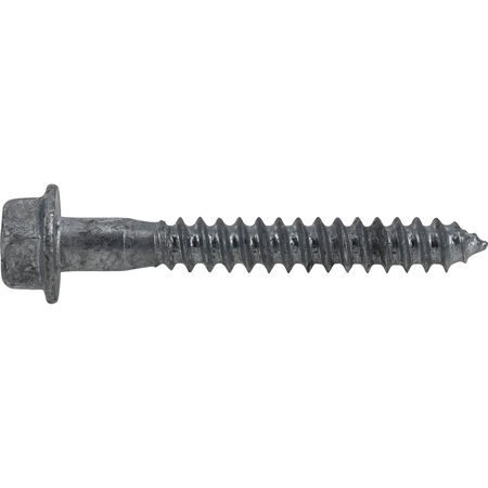 Hillman Galvanized Flange Head Hex Lag Screws (5/16 in.-18 x 2-1/2 in.) - 8 pc