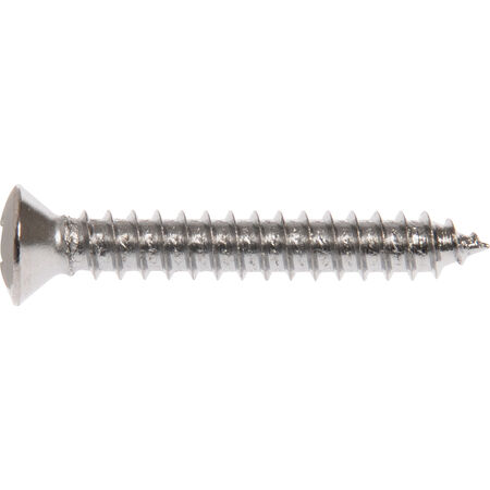 Hillman Phillips Jackson Trim Chrome Sheet Metal Screws (#10 x 1-1/4 in. w/ #8 Head)