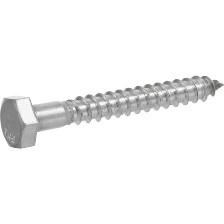 Hillman Stainless Steel Hex Lag Screw 1/2 in. x 6 in.