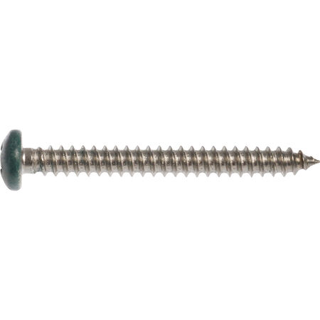 Hillman Green Phillips Pan Stainless Sheet Metal Screws (#8 x 2-1/2 in.)