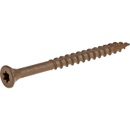 Deck Plus Brown Deck Screws (#10 x 2-1/2 in.)