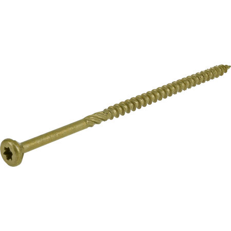Power Pro Premium Bronze Exterior Wood Screws (#10 x 4-1/2 in.) - 800 pc