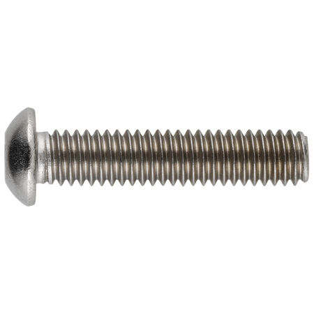 Hillman Stainless Metric Button-Head Cap Screws (M6-1.00 x 12mm) - 8 pc