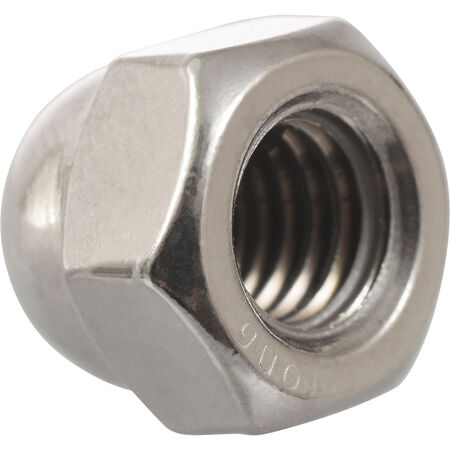 Hillman 18-8 Stainless Steel Acorn Nuts 3/8 in.-16