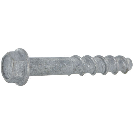 Hillman Galvanized Screw-Bolt+ Anchor (1/2 in. x 4 in.) - 10 pc