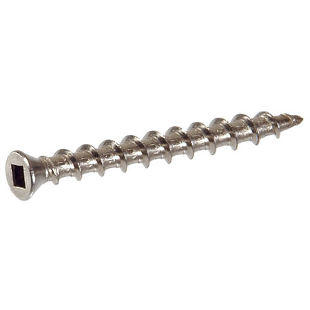 Project Center 305 Stainless Steel Square Drive Trim Screws (#7 x 1-5/8 in.) - 50 pc