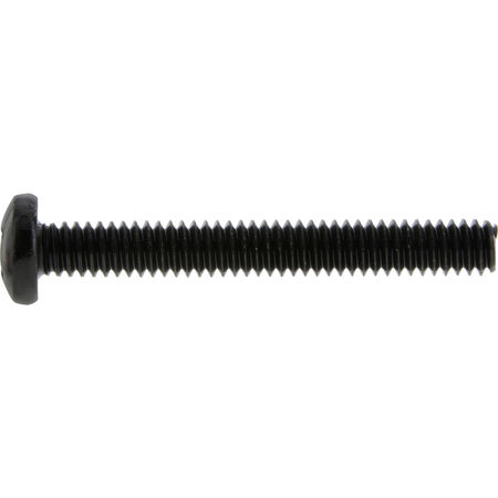 Hillman Phillips Pan-Head Black Machine Screws (#6-32 x 3/8 in.) - 50 pc