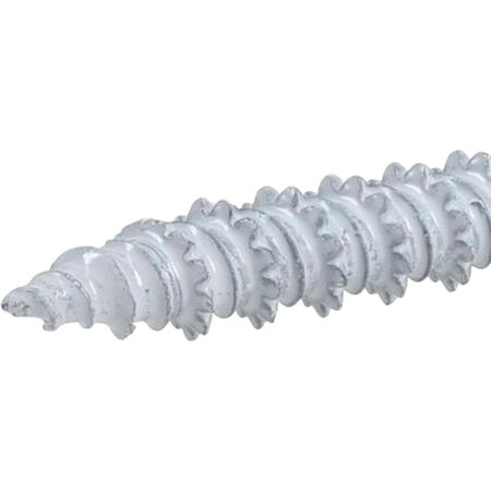 Power Pro White Flat-Head Concrete Screw Anchor (3/16 in. x 3-1/4 in.) - 100 pc