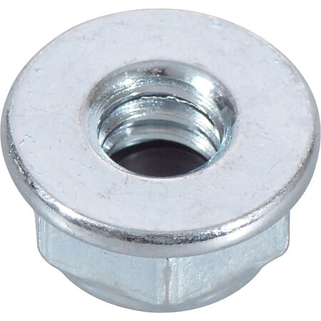 Hillman Zinc Nylon Insert Hex Flange Nuts (1/4 in.-20) - 20 pc