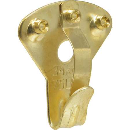 Hillman Professional Safety Picture Hangers Brass 75lb