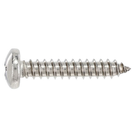 Hillman Zinc Square Drive Pan Head Sheet Metal Screw (#12 x 2 in.) - 100 pc