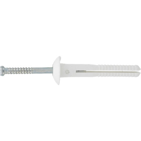 Hillman Truss-Head Nylon Anchor (1/4 in. x 1-1/2 in.) - 100 pc