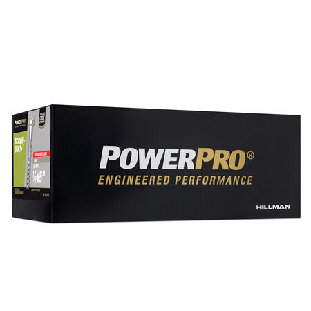 Power Pro Zinc Hex Washer Head Screw-Bolt+ Anchors (1/2 in. x 5 in.) - 25 pc