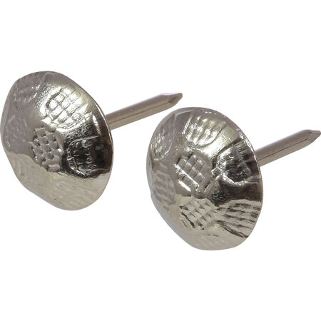 Hillman Furniture Nails - Nickel - Hammered Head - 25 pc