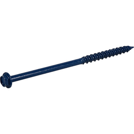 Power Pro Blue Hex Washer-Head Concrete Screw Anchor (3/16 in. x 4 in.) - 100 pc