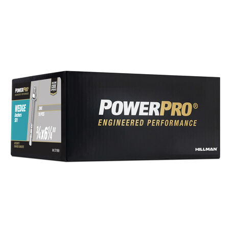 Hillman Zinc Power-Stud+ SD1 Anchor (3/4 in. x 6-1/4 in.) - 10 pc