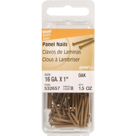 Hillman Oak Panel Nails (1 in.) - 77 pc