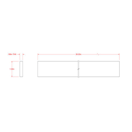 SteelWorks Weldable Steel Flat (3/16 in. x 1 in. x 3 ft.)