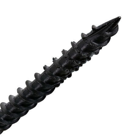 Power Pro Black Lumber-Tite Structural Screws (1/4 in. x 6 in.) - 45 pc
