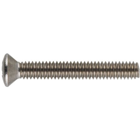 Hillman Stainless Phillips Oval-Head Machine Screws (#10-24 x 2 in.) - 10 pc