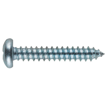 Hillman Zinc Pan Head Combination Drive Sheet Metal Screw (#4 x 3/4 in.) - 100 pc
