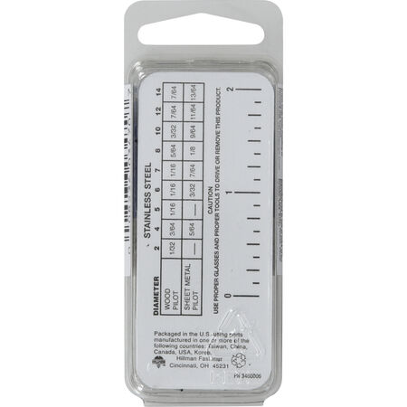 Project Center Coarse Thread Drywall Screws (#8 x 2-1/2 in.) - 6 pc